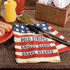 Kitchen Towel | Bold Stripes, Bright Stars, Brave Hearts